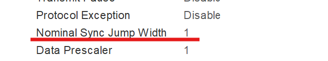 FDCAN SJW