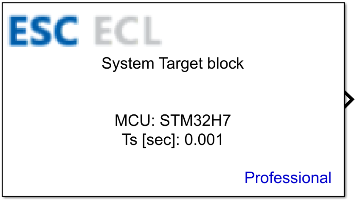 System Target block