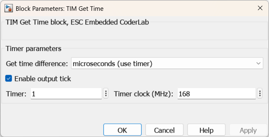 TIM Get Time block